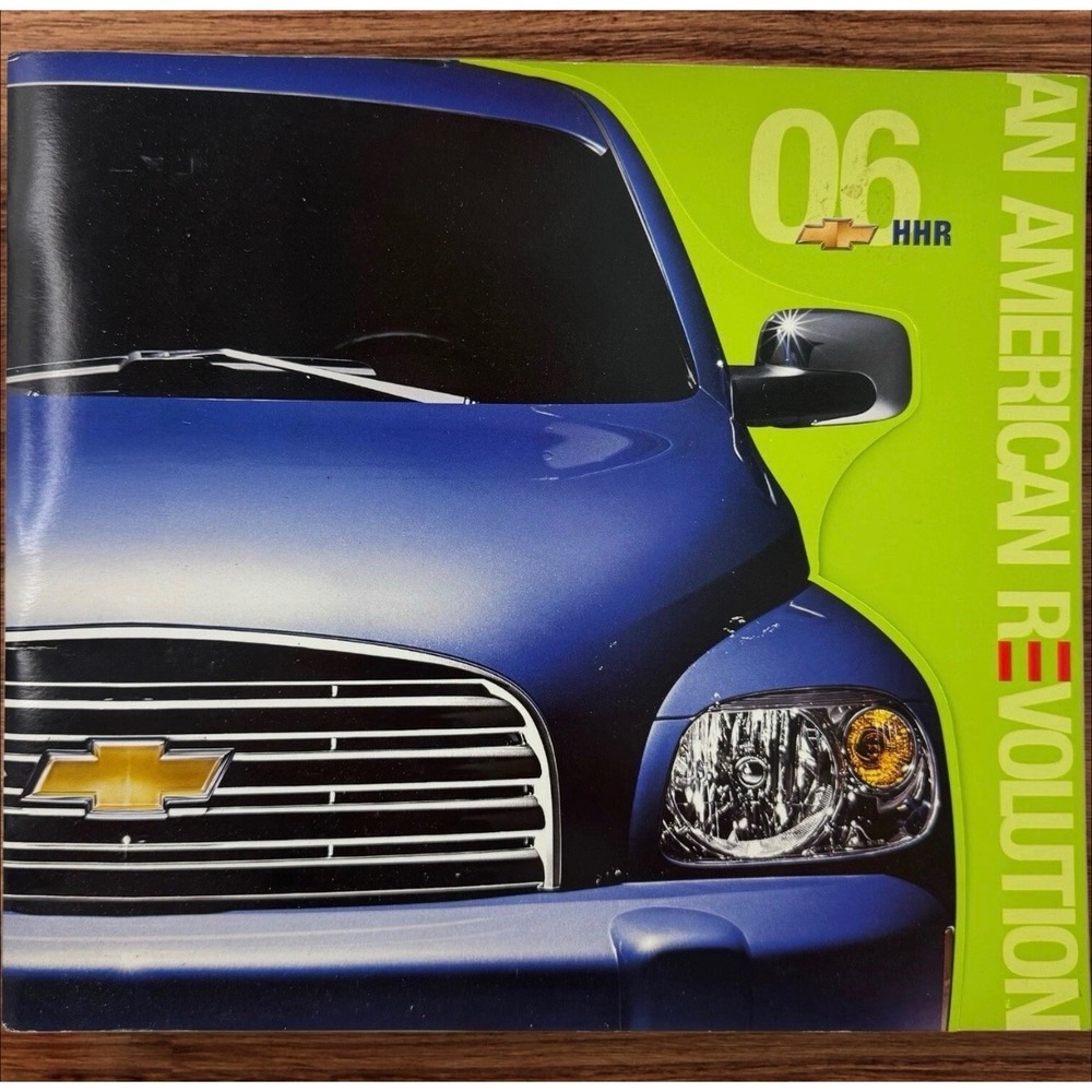 2006 Chevrolet HHR Sales‎ Brochure Catalog An American Revolution Chevy Retro 06